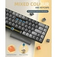 thumbnail image 3 of Magic-Refiner K68 Hot Swappable Bluetooth Gaming Keyboard, Deep Gray, 3 of 9