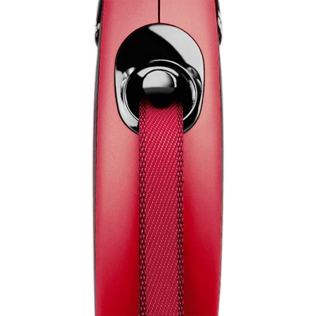 フレキシ (flexi) ニューコンフォート テープ M(25kg未満) 5m レッド 犬用リード