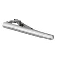 thumbnail image 1 of Clip de corbata plateado Hugo Clip de para hombre/pin juego de barra de Clip de metal plateado de latón para hombres, 1 of 6