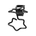 thumbnail image 4 of Clips de Liant, Coupe Solide Longue Queue 100Pcs Petit Liant Trombones Forme Étoile Force de Serrage Forte Multifonctionnelle pour les Documents pour les Billets Noir, 4 of 8