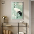 thumbnail image 3 of Gentle Crane Shadowbox Print Glam Art Prints by Art Remedy, White Frame, 24 x 36, 3 of 7