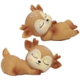 thumbnail image 2 of 2 lindas figuras de resina en miniatura de cervatillo bebé durmiendo estilo 2 6, 2 of 5