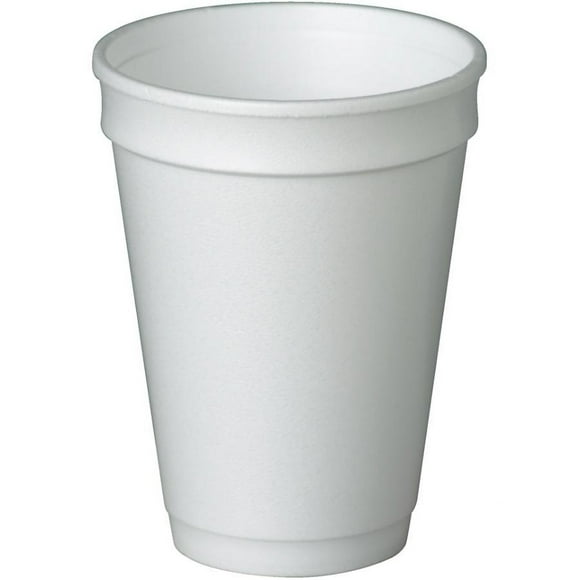 Disposable Styrofoam Cups - White, 6 oz, 1000 Pack