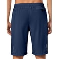 thumbnail image 3 of Little Donkey Andy Men's Stretch Hiking Shorts Quick Dry Lightweight Athletic Shorts for Running Hiking Blue 3XL, 3 of 6
