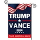 thumbnail image 3 of Trump Vance 2024 Jardín Banderas Doble Cara (oscuro) Azul, 3 of 4