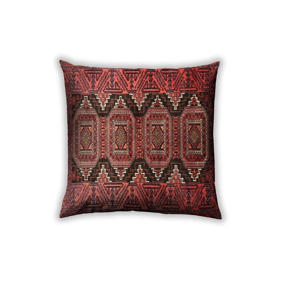 Ahgly Company Indoor Square Traditional Throw Pillow, 18 inch by 18 inch