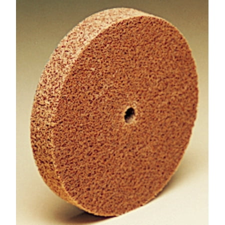 

Scotch-Brite Cut and Polish Unitized Wheel 4 in x 1/4 in x 1/4 in 5A FIN 20 per case