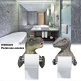 thumbnail image 5 of Dinosaur Toilet Paper Stand Tissue Holder Wall-Mounted Towel Rack for Bathroom Kitchen Stand Storage, 5 of 5