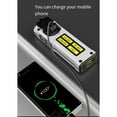 thumbnail image 3 of Dalazy Lanterne Lampe de Poche LED Camping Rechargeable Torche Travail Extérieur Banque d'Alimentation Multi-Fonction pour Randonnée Éclairage Fil Blanc/chargeable, 3 of 9