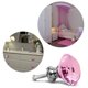 thumbnail image 2 of SWETRACE 8Ud Pomos Para Muebles Color Rosa De Cristal Duro Con Tornillos Para Armarios, 2 of 8