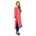 thumbnail image 4 of Phagun Bollywood Kurta Indian Designer Women Ethnic Kurti Cotton Tunic Dress, 4 of 5