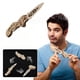 thumbnail image 5 of Cuchillo plegable de madera Karambit con forma de mariposa, modelo premium de madera de tilo, rompecabezas, diseño liso, espigas y mortaja, estructura lógica, kit de ensamblaje DIY., 5 of 5