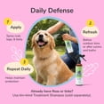thumbnail image 3 of kin+kind Natural Flea+Tick Coat Spray for Dog, Lavender, Vet-Formulated, 12 fl oz, 3 of 10