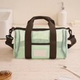 thumbnail image 3 of Mesh Wet Dry Separation Duffle Bag Adjustable Shoulder Strap Large Capacity Beach Pool Travel Handbag Multi Solid Color Options, 3 of 6