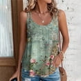 thumbnail image 2 of Women Sleeveless Crop Tops Plus Size, Tshirts Shirts Graphic Vintage V Neck Sexy Summer Clothes for Women 2025 Vacation Women Summer Tops Loose Warehouse Today Shipping my orders, 2 of 6