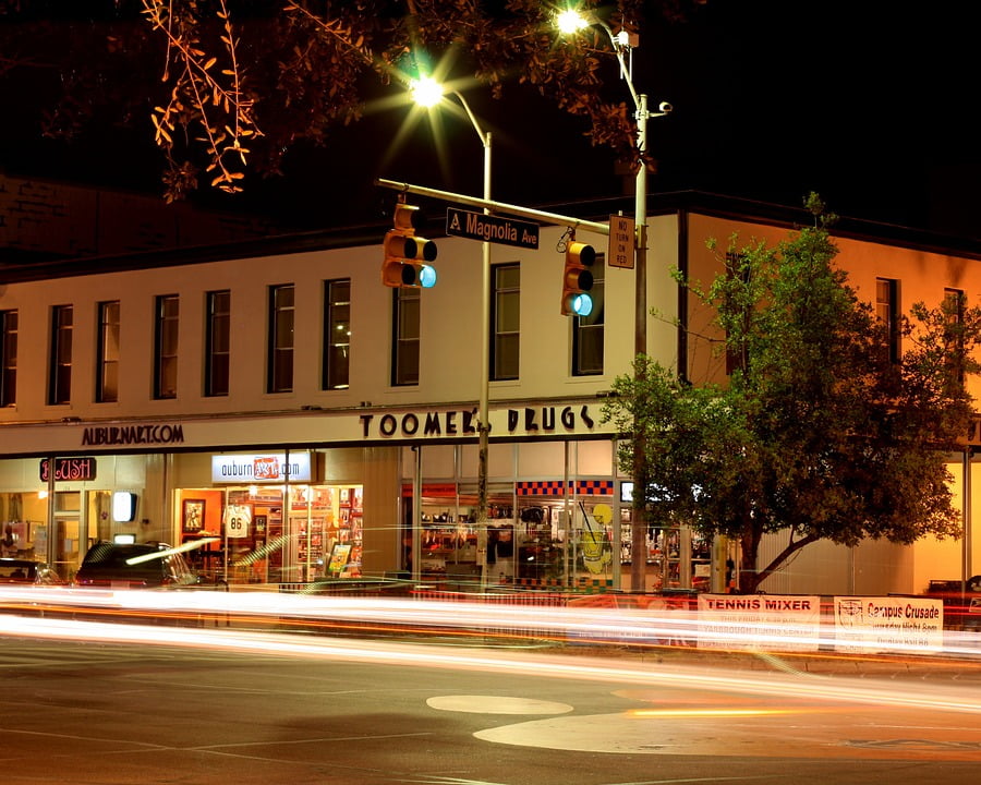 War Eagle Auburn Alabama Toomers Corner-20 Inch By 30 Inch ...