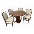 thumbnail image 2 of Comedor Roma 4 Sillas, Lino Beige, Salvanto, 110x110 cm, 2 of 8