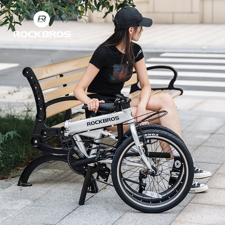 ROCKBROS MBS-20E Folding Bike,20inch 8-Speed,Shimano V Brake