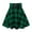 Green, variant on Honeeladyy Clearance under 5$ Women Plaid Pleated Skirt High Waisted Short A-line Flare Gothic Mini Japan Cosplay Skirts School Uniform Short Skater Skirts