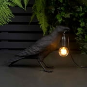 Naittoop Crow Lamp Raven Lamp Adjustable Brightness with Bulb,Bird lamp,Crow Light Gothic Decor for Bedside Bedroom Living Room Decor