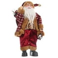 thumbnail image 6 of Maxcozy Christmas Standing Santa Claus Figurines for Xmas Table Decor Xmas Gift Ornament (13inch) B, 6 of 12