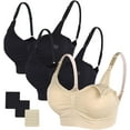thumbnail image 1 of Body Silk Seamless Maternity Nursing Bra with Pads, Extenders & Clips, 1 of 7
