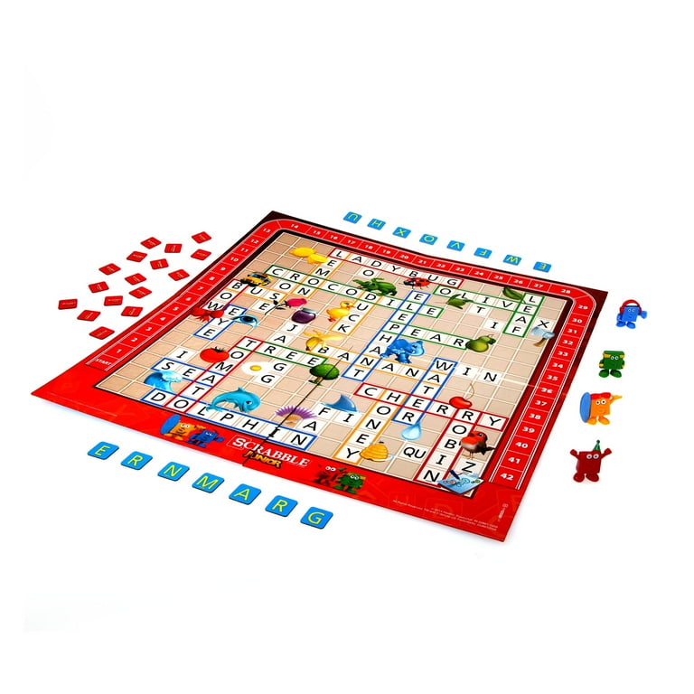 Hasbro Gaming Scrabble Junior Board Game | 2-4 Players | Family