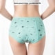 thumbnail image 3 of Sonducket Bragas de período de dibujos animados para niñas, ropa interior menstrual fisiológica, bragas, lencería transpirable para Ropa interior Verde claro S, 3 of 6