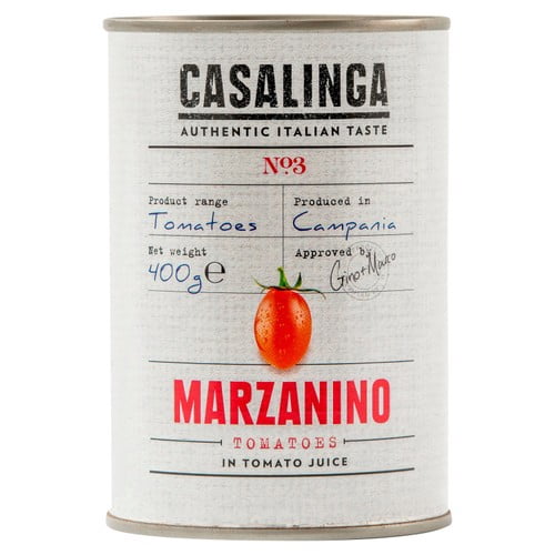 Casalinga Marzanino Tomatoes 400g, British Import (Pack of 3)