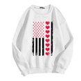 thumbnail image 4 of Valentine's Day Sweatshirt for Men Long Sleeve Crew Neck Casual Love Heart Print Lightweight Clothes, 4 of 4
