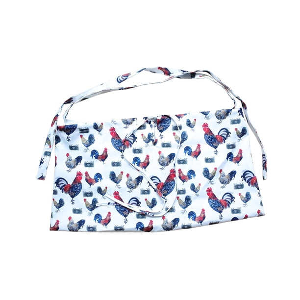 Delantal de recolección de jardín, bolsa de almacenamiento de colección , bolsa de forraje, herramienta Gallo multicolor Zulema delantal de recolección