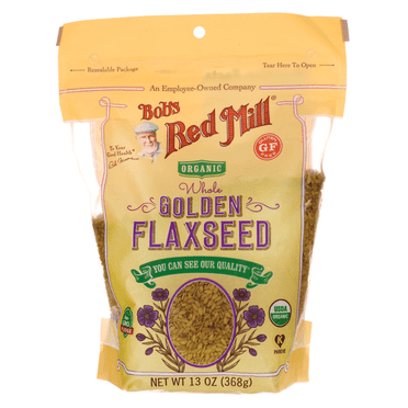 Bob’S Red Mill Organic Whole Golden Flaxseed, 13 Oz