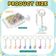 thumbnail image 2 of 100Pcs Luminous Mini Duck Keychains 3D Cute Glow in the Dark Duck Resin Keychains Small Ducky Pendant Accessories for Party Favors, 2 of 11