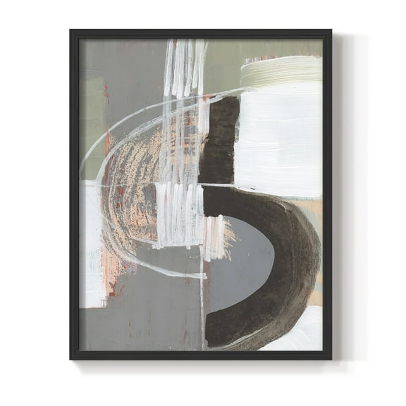 Arching Neutrals III in Paper Solid Wood 8 x 10 Framed Print