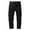 Black, variant on Mens Wild Cargo Pants Men Solid Casual Fashion Button-Zip Multi-Pocket Straight Cargo Trousers Yoga Pants Cargo Pants Men Valentines Day Gifts