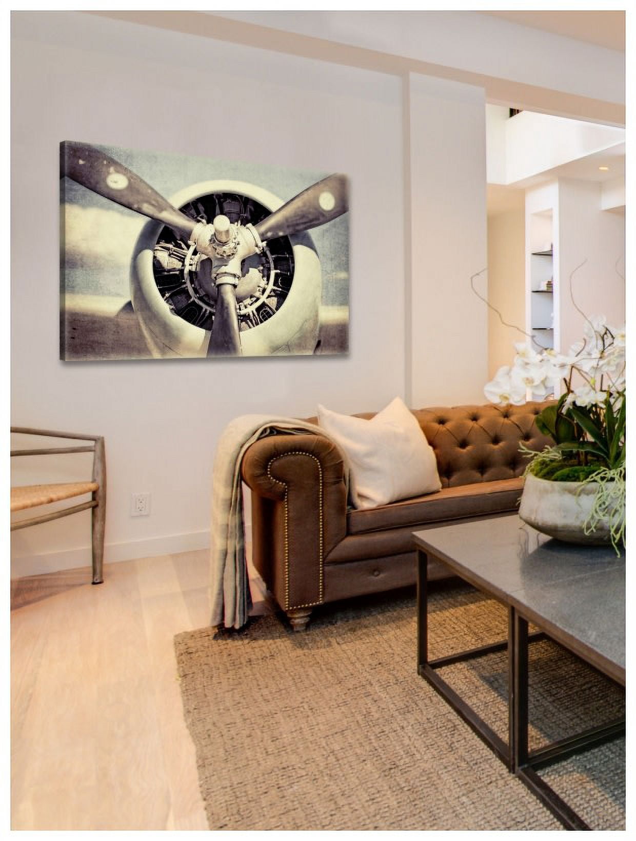 "Altitude 5" Painting Print on Wrapped Canvas