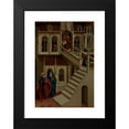 thumbnail image 2 of Johann Koerbecke 18x24 Black Modern Framed Museum Art Print Titled - Presentation of the Virgin Mary in the Temple - Altar Panel from Marienfeld (1456-1457), 2 of 5