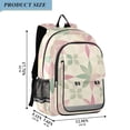 thumbnail image 2 of FORMRS Unisex School Backpack 17" Student Travel Bag with Laptop Compartment, Light Pink Geometric, 2 of 7