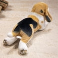 thumbnail image 6 of Lifelike Dog Plush Toy Beagle Stuffed Animals Soft Dog Home Decor Toy Birthday Gift for Dog Lover, 6 of 9