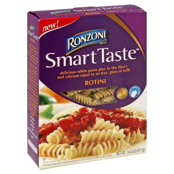 RonzoniÂ® Smart TasteÂ® Rotini Pasta 12 oz. Box