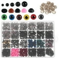 thumbnail image 4 of COOPHYA 600 Pcs Craft Eyes For Craft Making Assorted Color Cute Round Plastic, 4 of 8
