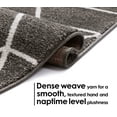 thumbnail image 6 of Well Woven Plaza Geometric Grey Modern Lines Angles Tiles Shapes Area Rug 5x7 (5'3" x 7'3") Carpet, 6 of 6