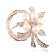 thumbnail image 5 of Broche de flores con diamantes de imitación y cisne de perla de moda japonesa y coreana, accesorio femenino, 5 of 5