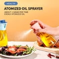 thumbnail image 4 of Glass Oil Sprayer Bottle for Cooking Fine Mist Pump Dispenser for BBQ Grill Baking, 4 of 5
