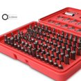 thumbnail image 3 of 105-Piece Screwdriver Set Plum Hexagon Screwdriver Screwdriver Screwdriver Socket Toolbox, 3 of 5