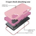 thumbnail image 2 of Dteck for Samsung Galaxy A32 5G Case, Slim Pocket-Friendly Hybrid Silicone Bumper Shockproof Tough Rugged Case,Pink, 2 of 6