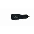 thumbnail image 3 of Rubberized Car Charger Adapter for CASIO G'ZONE-Boulder (Dual USB Port) - Black + MND Stylus, 3 of 3