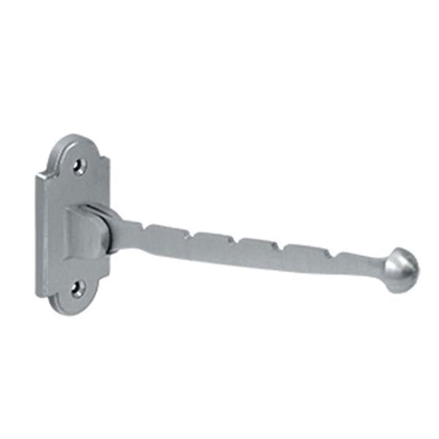 Deltana VH65U26D 7 in. Projection Valet Hook- Satin Chrome - Solid