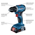 thumbnail image 3 of Kit combinado Bosch GXL18V-27B22 de 18 V con destornillador de impacto y taladro, 3 of 7