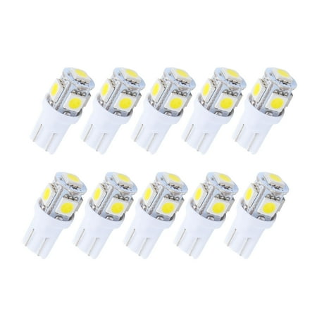 

HMPEAIIY 10pcs White BA9S LED Indoor Dome Map Bulbs 12V H4 to H13 Adapter